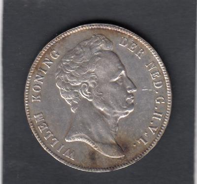 Beschrijving: 2 1/2 Gulden WILLEM I  